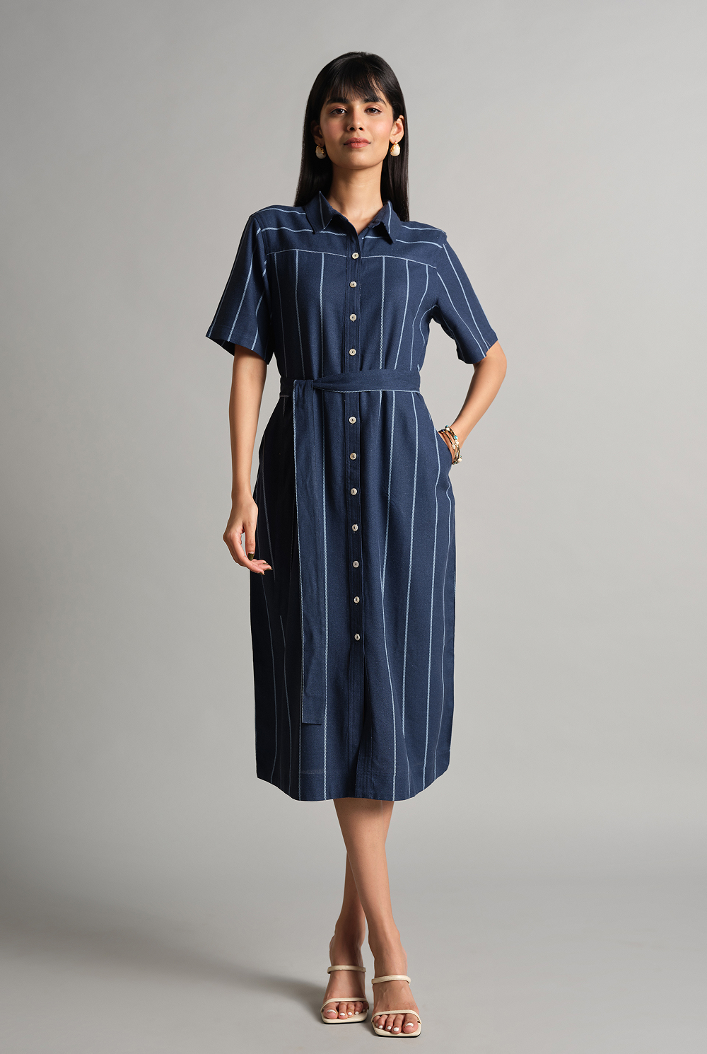 Classic Striped Dress