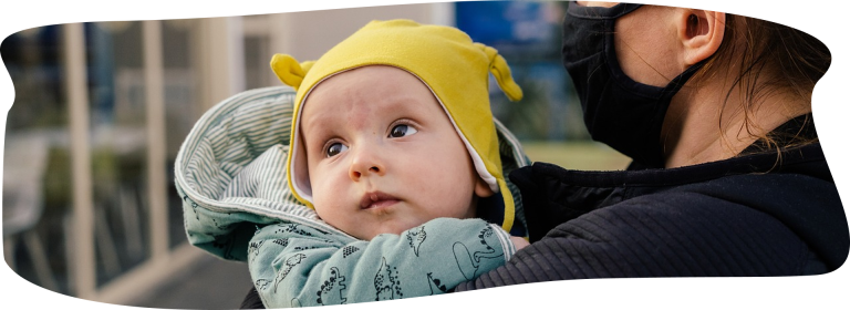 In a baby’s eyes, the world begins