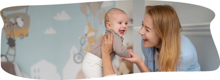 Caring for a baby is pure happiness