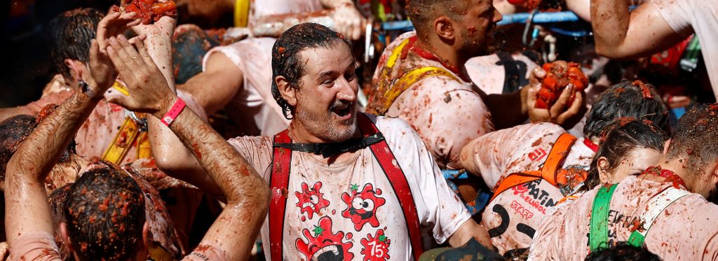 A Spanish tradition painted in red